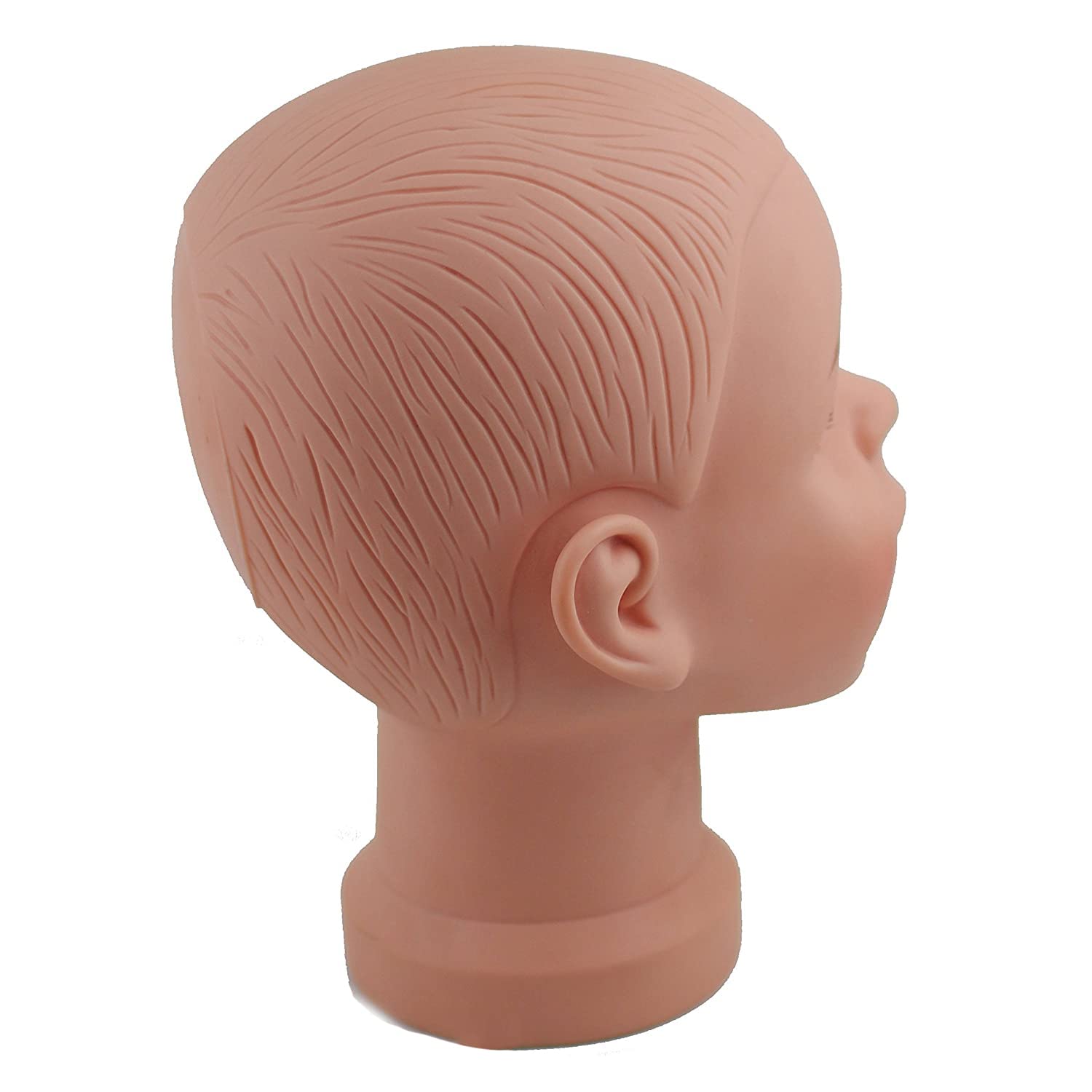 White Smoke Voloria Big Baby Boy Children Mannequin Manikin Head for Wig Hats Display Show Stand Model Mannequins 1piece