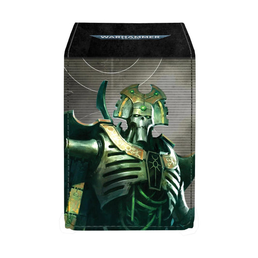 Black Necrons Alcove Flip Deck Box® for Warhammer 40,000