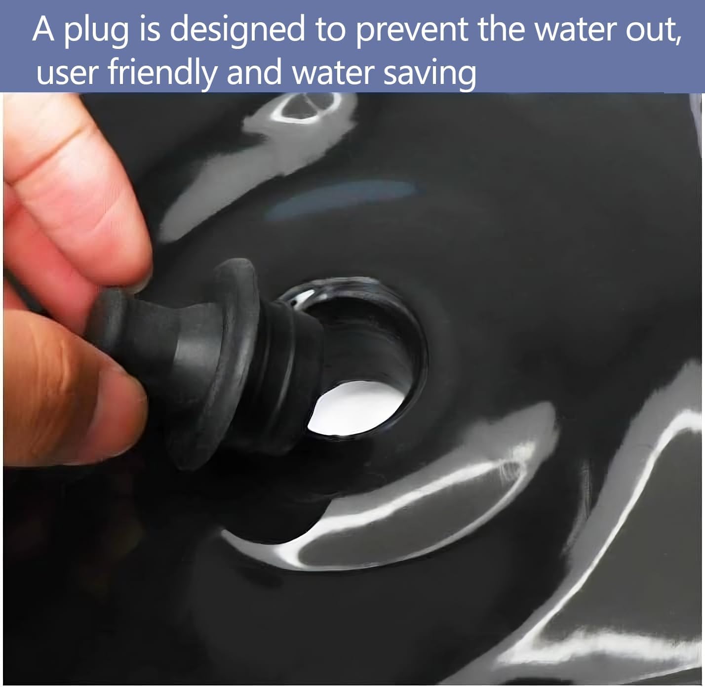 Dark Slate Gray Height Adjustable Portable Shampoo Sink with 270° Rotation, Deep Hair Washing Basin & Drain Hose for Home/Salon - Black