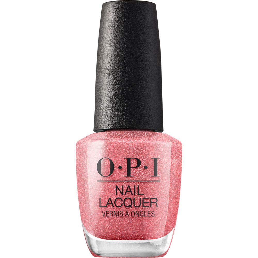 White Smoke OPI Nail Polish, Nail Lacquer, Cozu Melted In The Sun, Pink Nail Polish, 0.5 Fl Oz