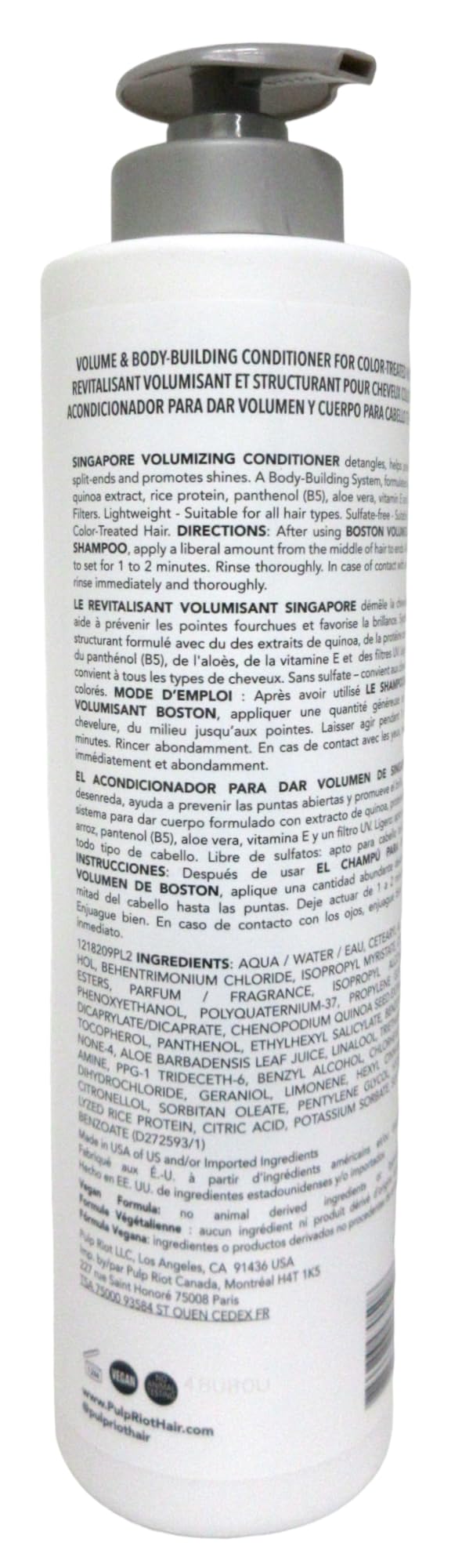 Pulp Riot - Singapore - Volumizing Conditioner 33 fl oz / 975 ml