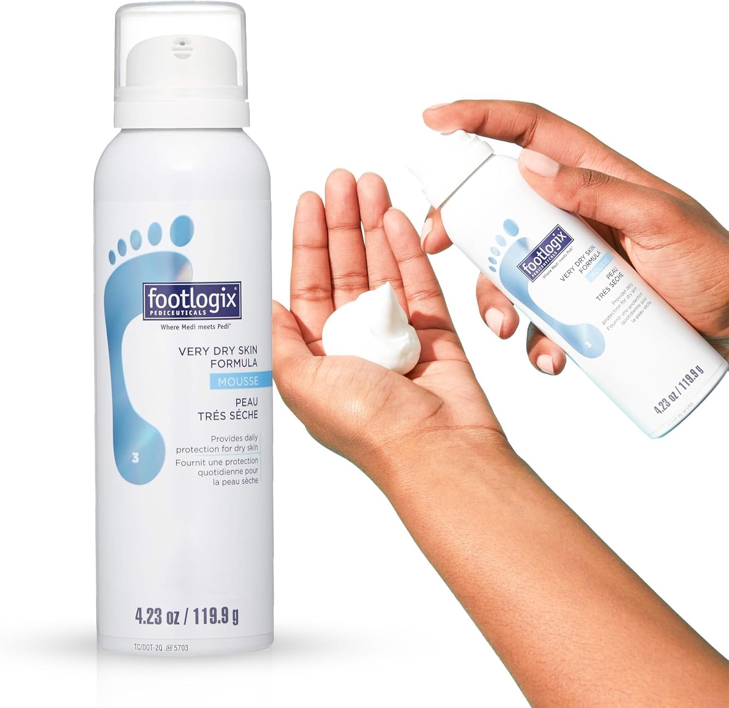 White Smoke Footlogix #03 Very Dry Skin Formula