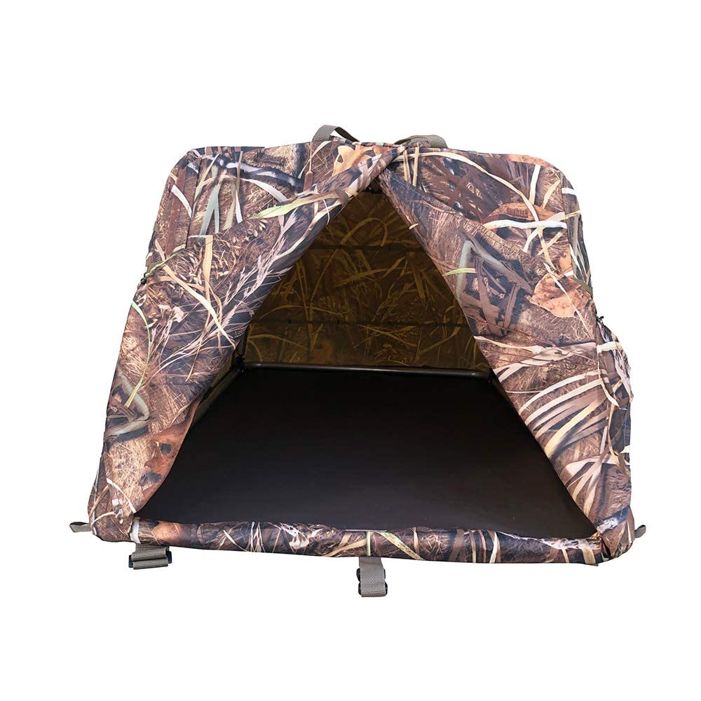 White Smoke J.M RUSK Doghouse Ground Blind for Waterfowl Hunting