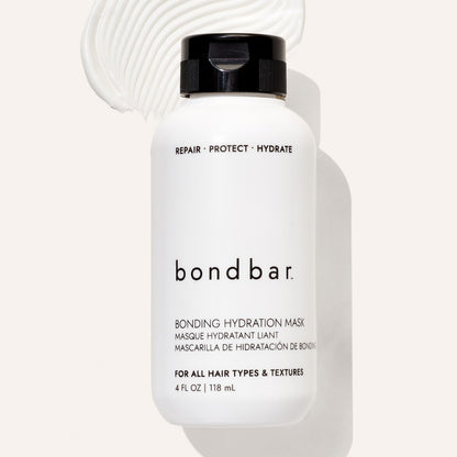 Seashell Bondbar Bonding Hydration Mask for Damaged Hair, Adds Volume, Smooths Hair, Hydrates All Hair Types & Textures, Vegan, CrueltyFree, 4 Fl. Oz.