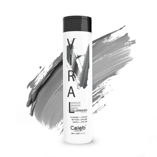 White Smoke Celeb Luxury Colorwash Color Depositing Shampoo - Color Refresher, Vegan Hair Dye, Bondfix Bond Rebuilder, Viral and Gem Lites