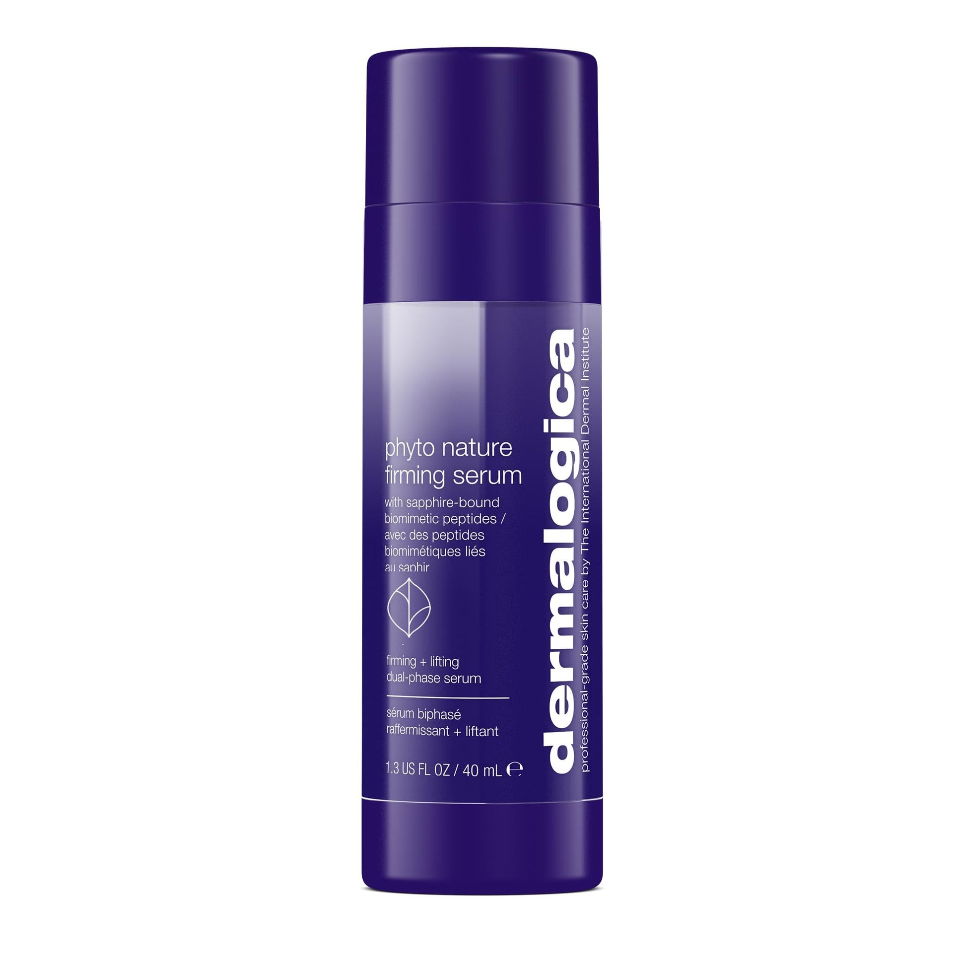 Midnight Blue Dermalogica Phyto-Nature Firming Serum, Anti-Aging Face Serum with Hyaluronic Acid - Revitalizes, Lifts, and Firms Skin To Reduce Wrinkles, 1.3 Fl Oz
