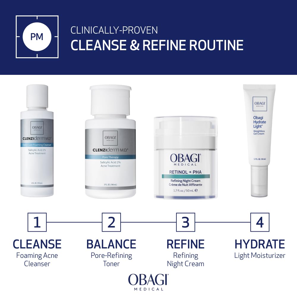 White Smoke Obagi CLENZIderm M.D. Daily Care Foaming Acne Cleanser – Acne Face Wash & Treatment w/ 2% Salicylic Acid (BHA) Unclogs Pores for Clearer-Looking Skin – Safe for Normal & Oily Skin – 4 oz