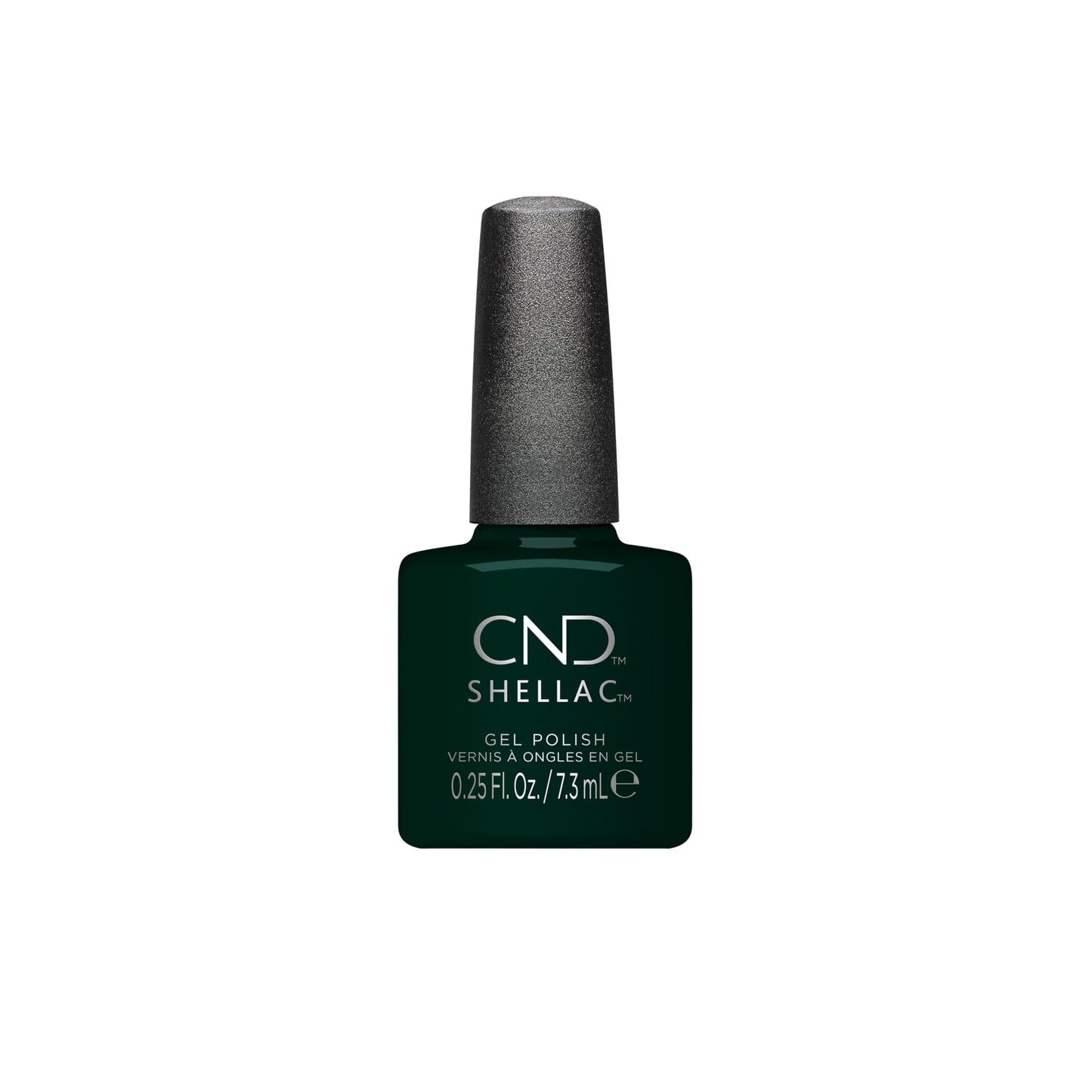 White Smoke CND Shellac Gel Nail Polish, Long-lasting Nail Paint Color with Curve-hugging Brush, 314 Aura, 0.25 fl oz