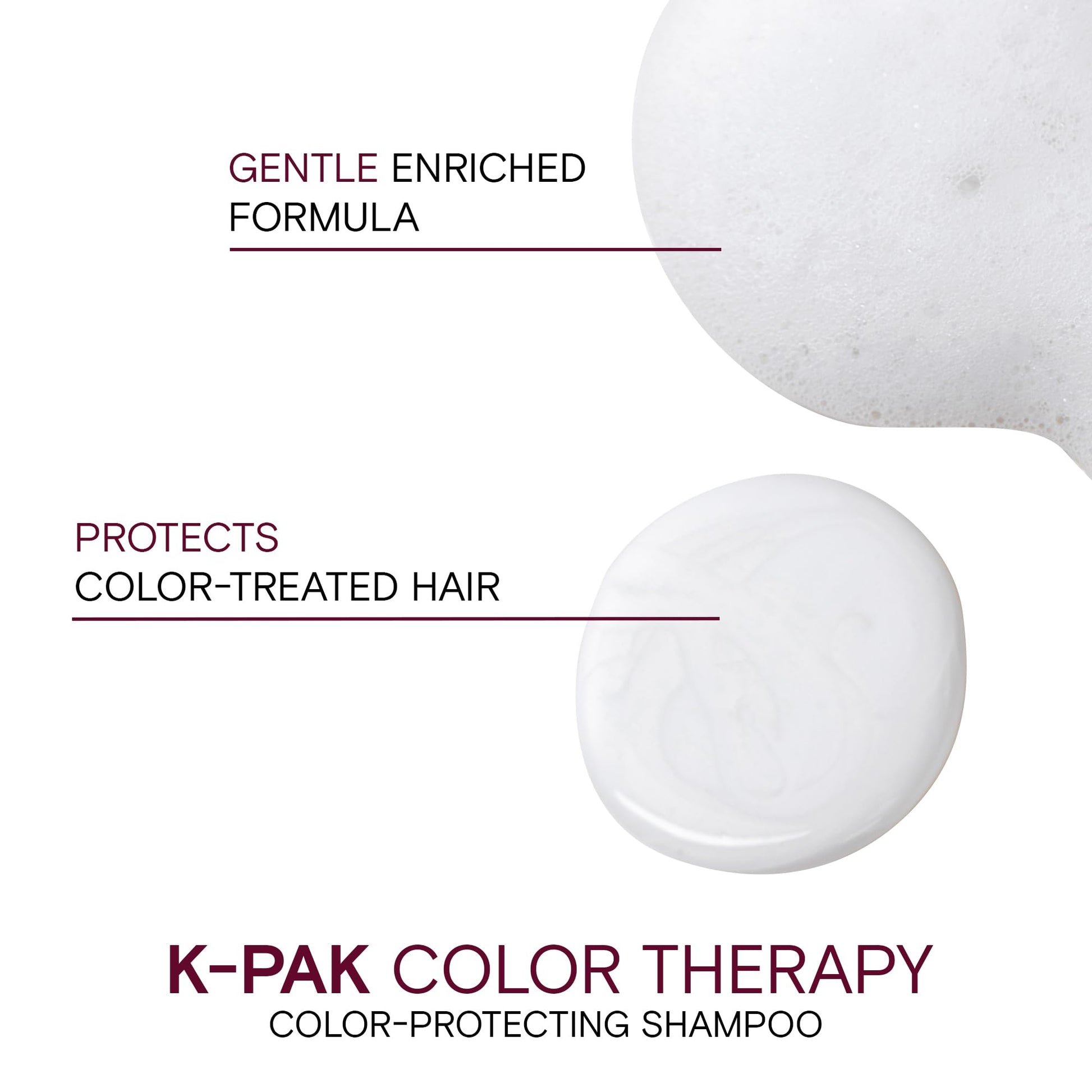 White Smoke Joico K-PAK Color Therapy Color-Protecting Shampoo | For Color-Treated Hair | Boost Shine | Improve Elasticity | Repair Breakage | Rebuild Damaged Hair | With Keratin & Argan Oil | 10.1 Fl Oz
