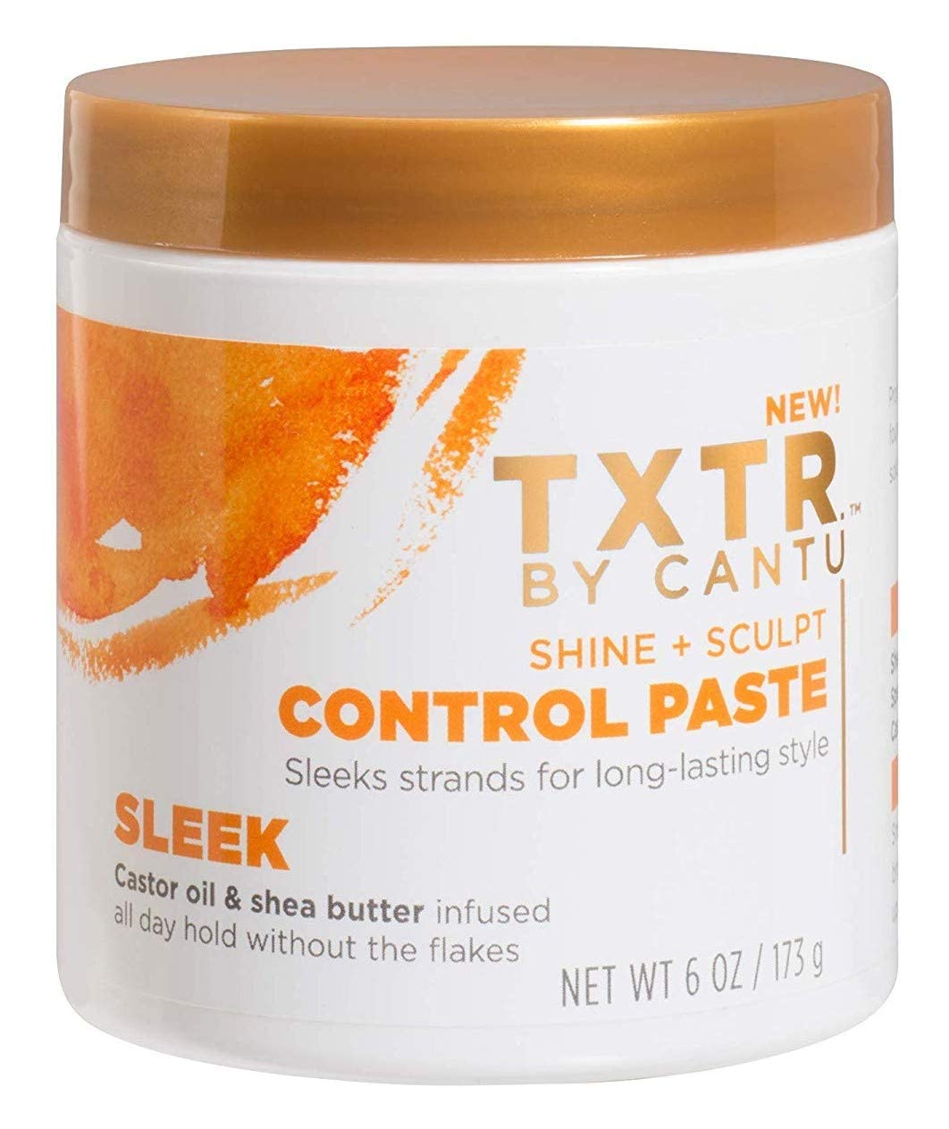 Lavender Cantu Txtr Sleek Shine Sculpt Control Paste, 6 Ounce