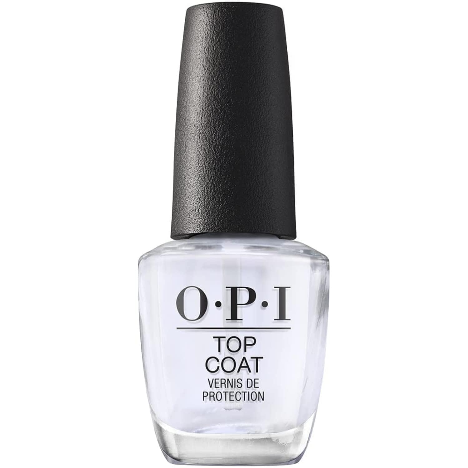 White Smoke OPI Top Coat | Nail Polish Top Coat | Prevents Chipping, Protects Nails, High Gloss Shine