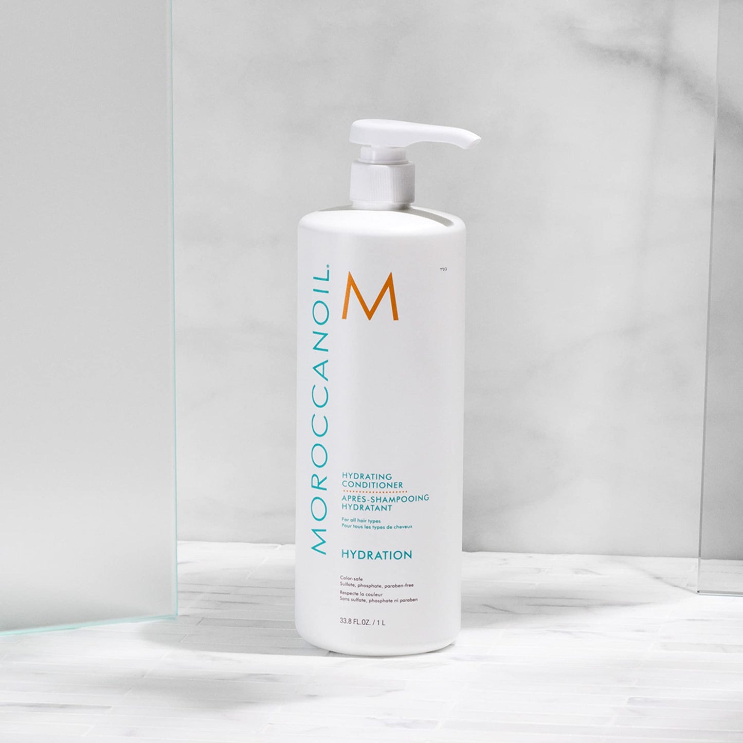 Light Gray Moroccanoil Hydrating Conditioner, 33.8 Fl Oz