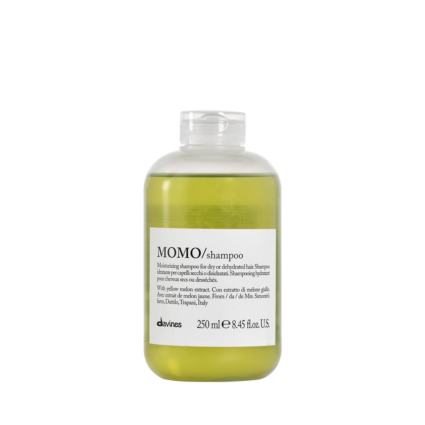 Lavender Davines MOMO Moisturizing Shampoo & Conditioner for Dry, Dehydrated Hair, Add Softness & Shine, Detangling Formula