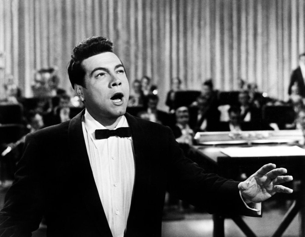 Black Mario Lanza 1950S Photo Print (14 x 11)