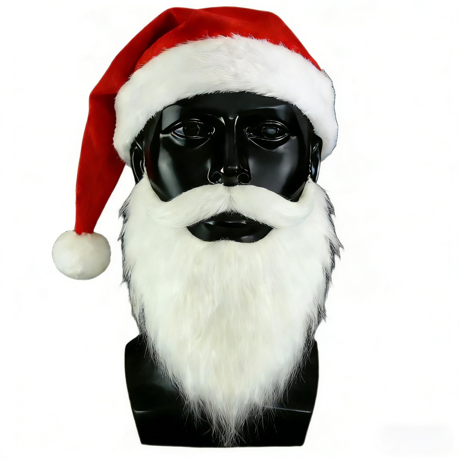 White Smoke LIAMTU Mannequin Head Male Face Model Display Stand for Wigs Hat Glasses Mask Headphone (black)