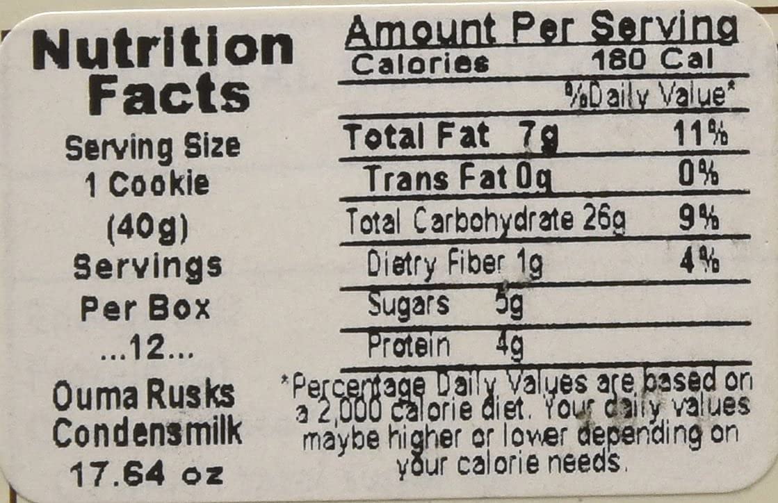 Gray Ouma Condensed Milk Rusks (Pack of 6)