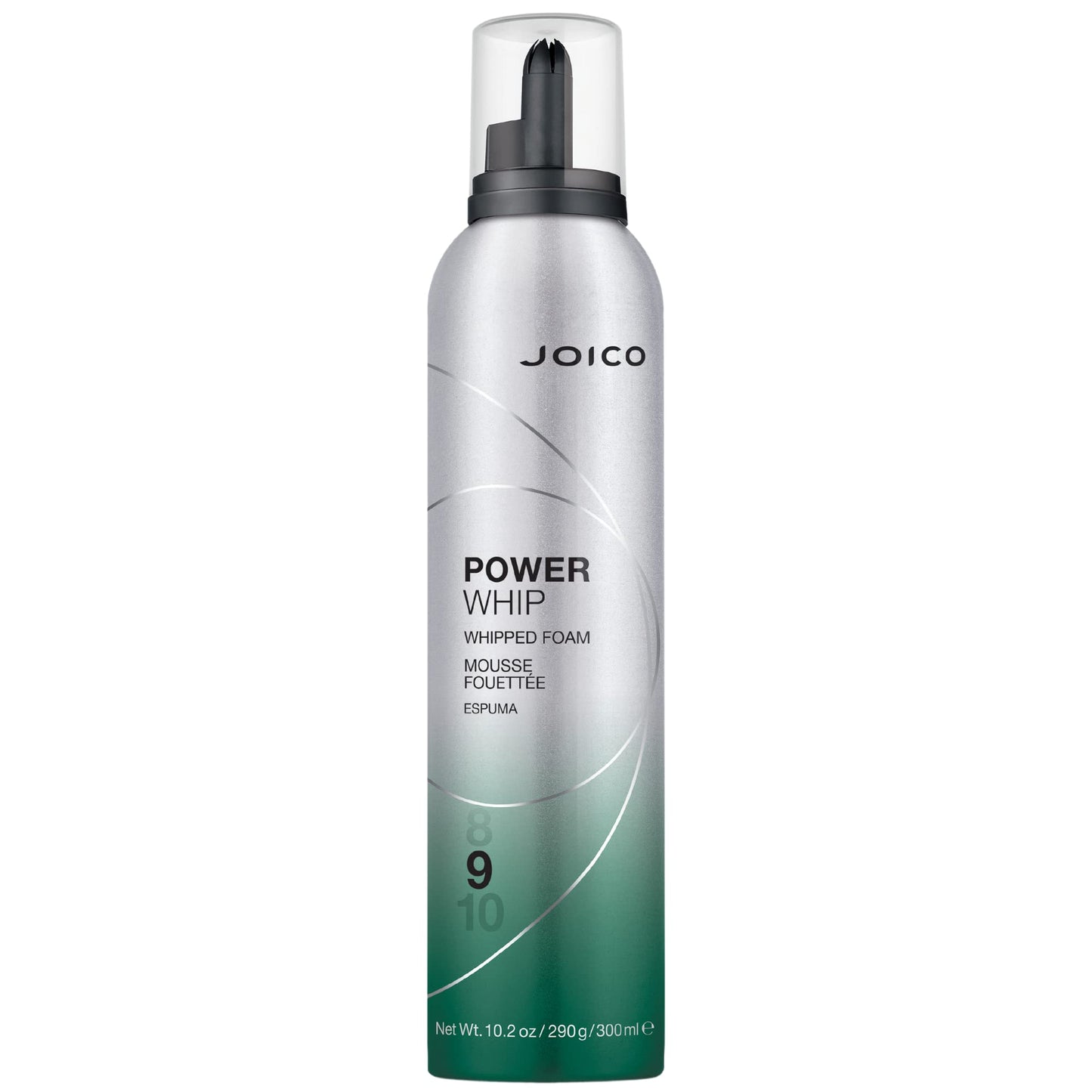 Lavender Joico Power Whip Whipped Foam | For Most Hair Types | Add Volume & Body | Thermal Heat, Humidity, & Pollution Protection | Boost Shine | Control Frizz & Flyaways | Silicone & Paraben Free | 10.2 Fl Oz