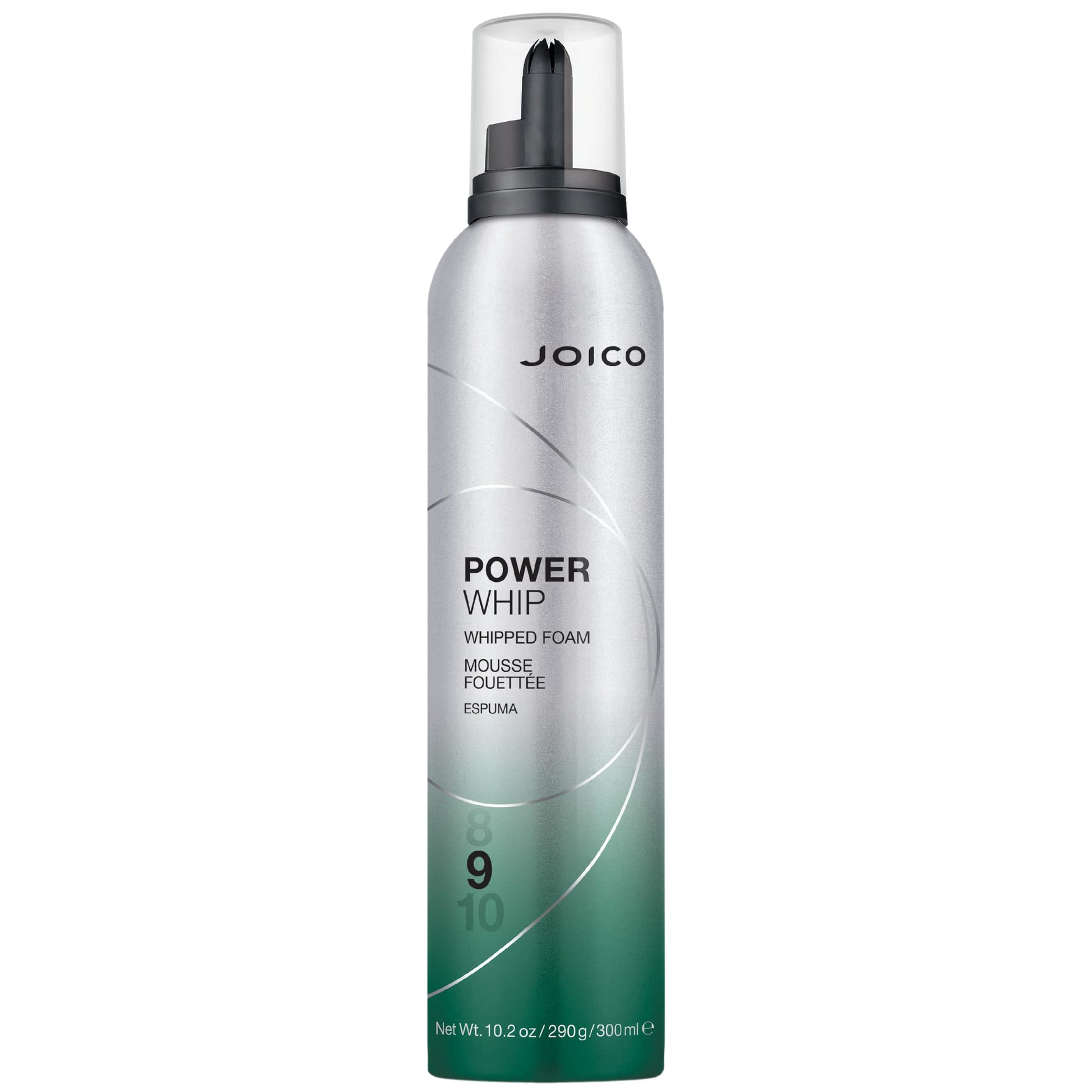 Lavender Joico Power Whip Whipped Foam | For Most Hair Types | Add Volume & Body | Thermal Heat, Humidity, & Pollution Protection | Boost Shine | Control Frizz & Flyaways | Silicone & Paraben Free | 10.2 Fl Oz