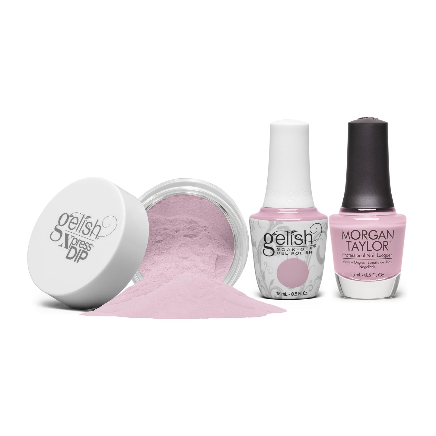 White Smoke Gelish Summer Up In The Air Collection Trio - Long Lasting 15ml TPO-Free Gel & Lacquer & 1.5oz Xpress Dip N Brush Powder (Up, Up, and Amaze)