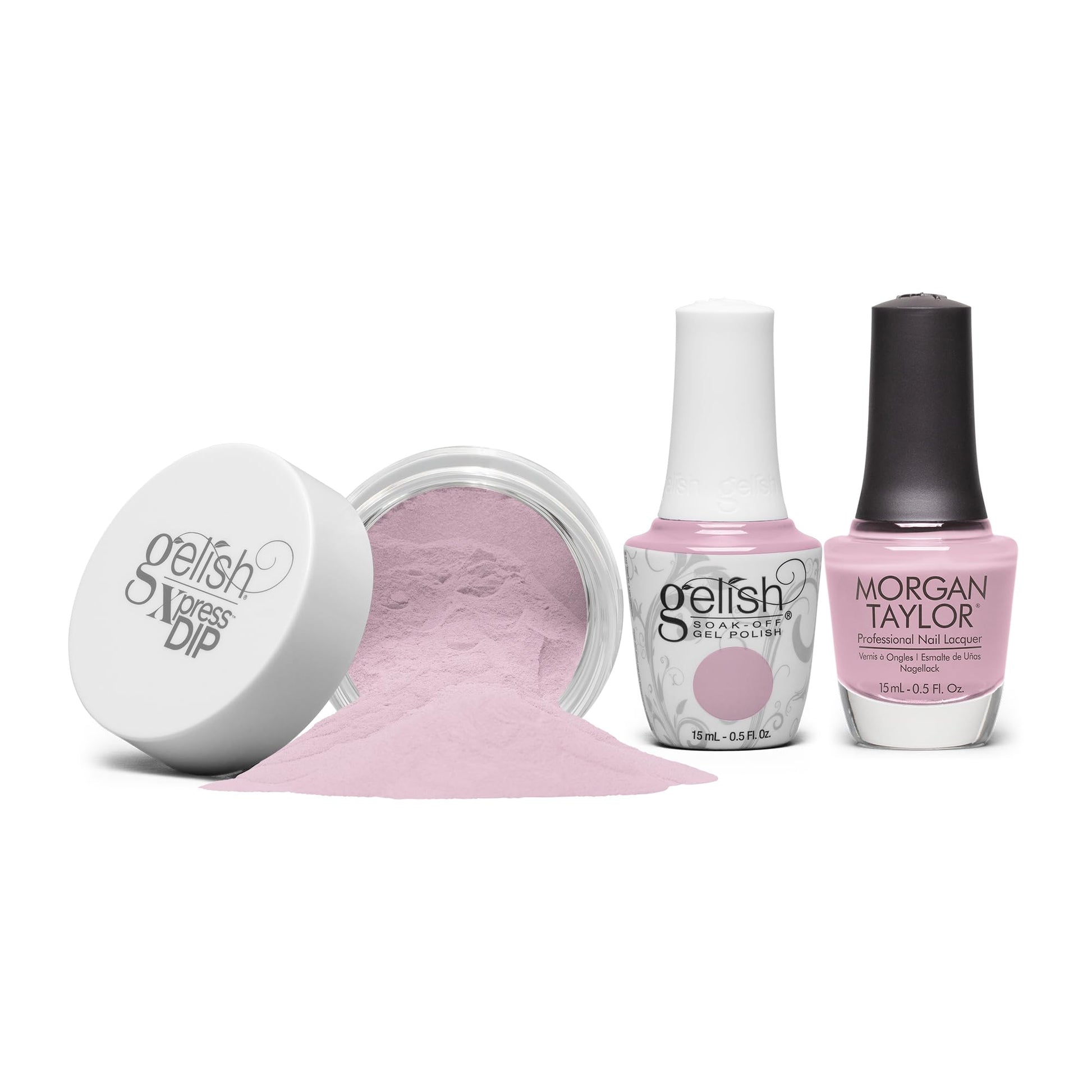 White Smoke Gelish Summer Up In The Air Collection Trio - Long Lasting 15ml TPO-Free Gel & Lacquer & 1.5oz Xpress Dip N Brush Powder (Up, Up, and Amaze)