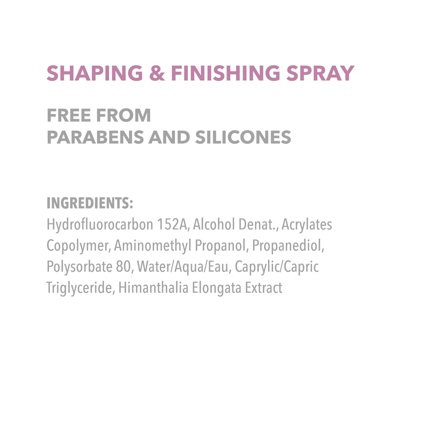 White Smoke Goldwell StyleSign Shaping & Finishing Spray