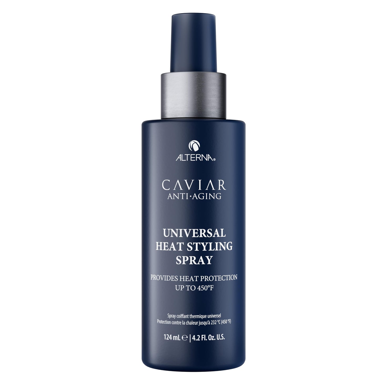 White Smoke Alterna Haircare CAVIAR Anti-Aging Universal Heat Styling Spray 4.2 Fl Oz | Heat Protectant for Wet or Dry Hair | Detangles, Smooths, and Softens | Eliminates Frizz, Resists Humidity | All Hair Types