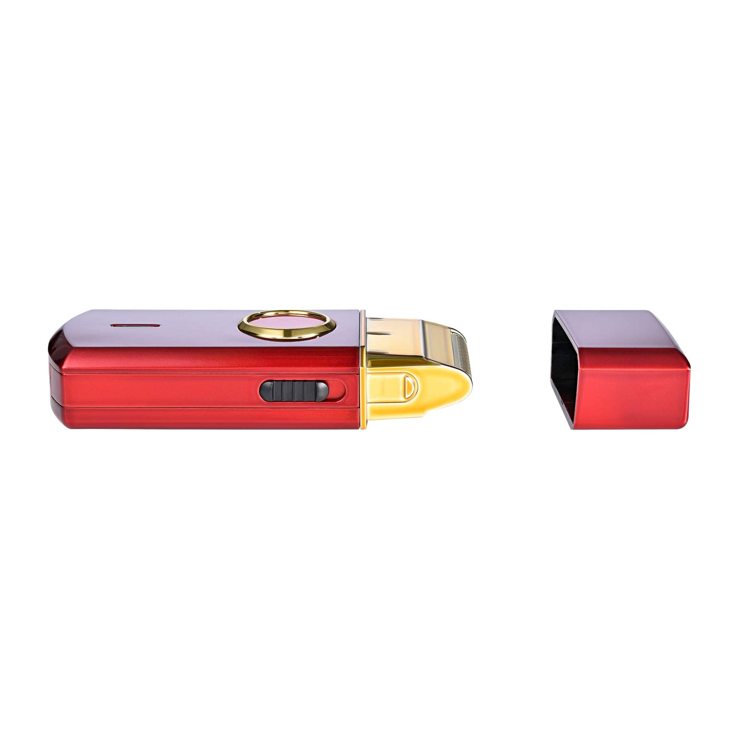 White Smoke StyleCraft Uno Cordless Single Foil Shaver, Mini Travel Size, Portable, Gold Titanium Premium Head, Turbocharged Motor