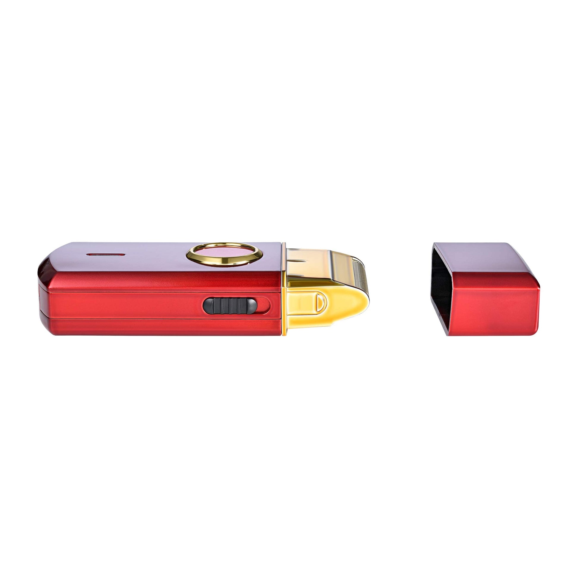 White Smoke StyleCraft Uno Cordless Single Foil Shaver, Mini Travel Size, Portable, Gold Titanium Premium Head, Turbocharged Motor