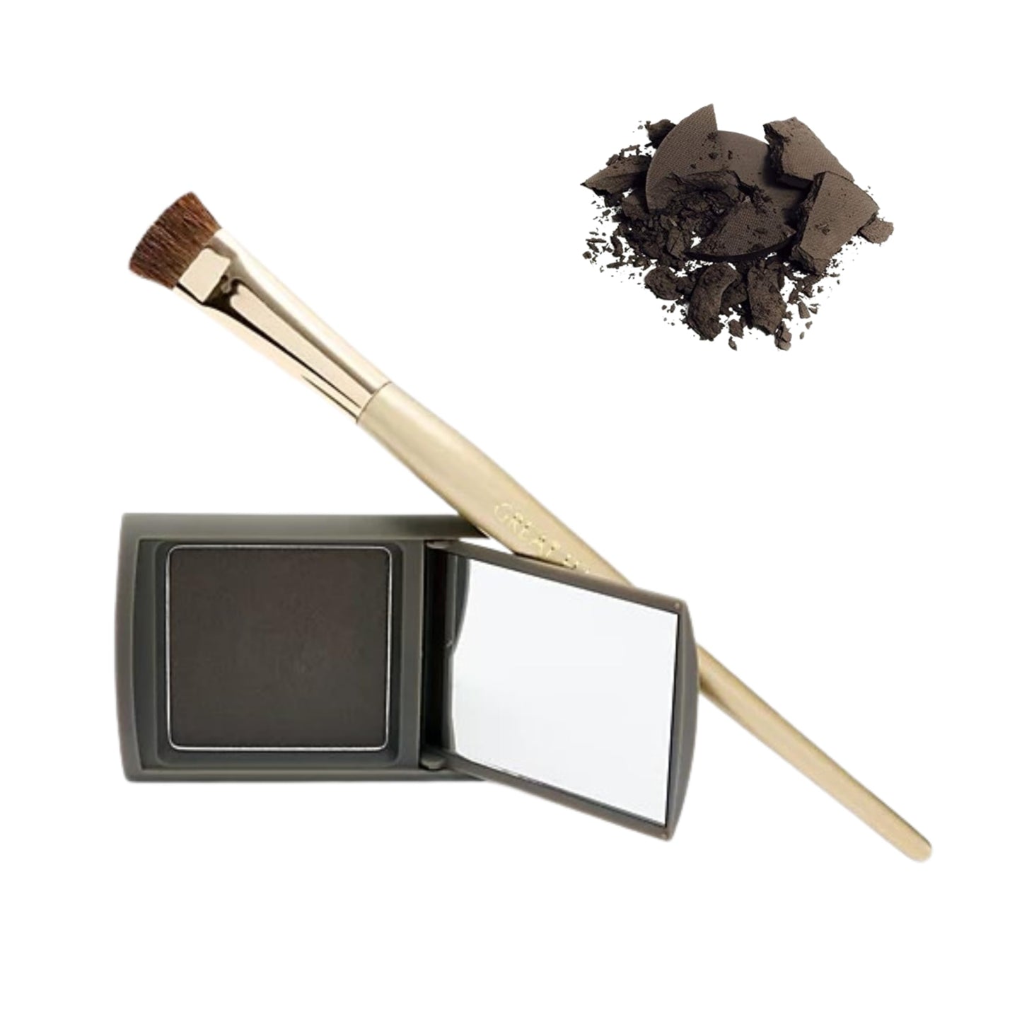 White Smoke Joan Rivers Great Hair Day Root Touch Up Powder – Fill-in Powder for Thicker, Fuller Looking Hair (Brunette)