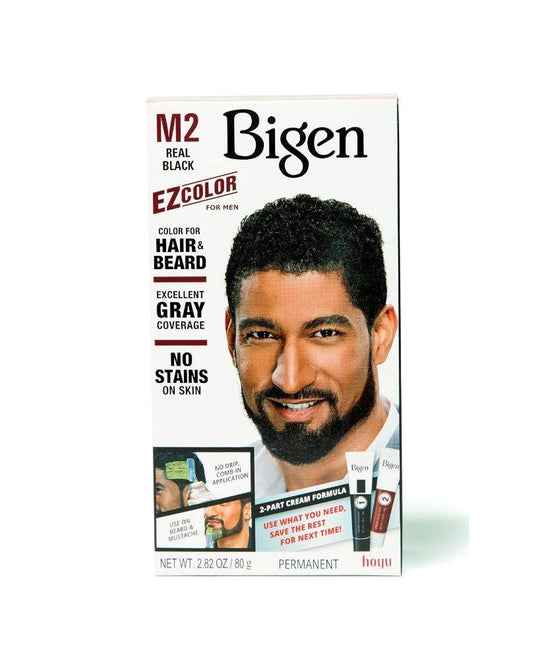 White Smoke Bigen Ez Color For Men M2 Real Black Kit (Pack of 3)