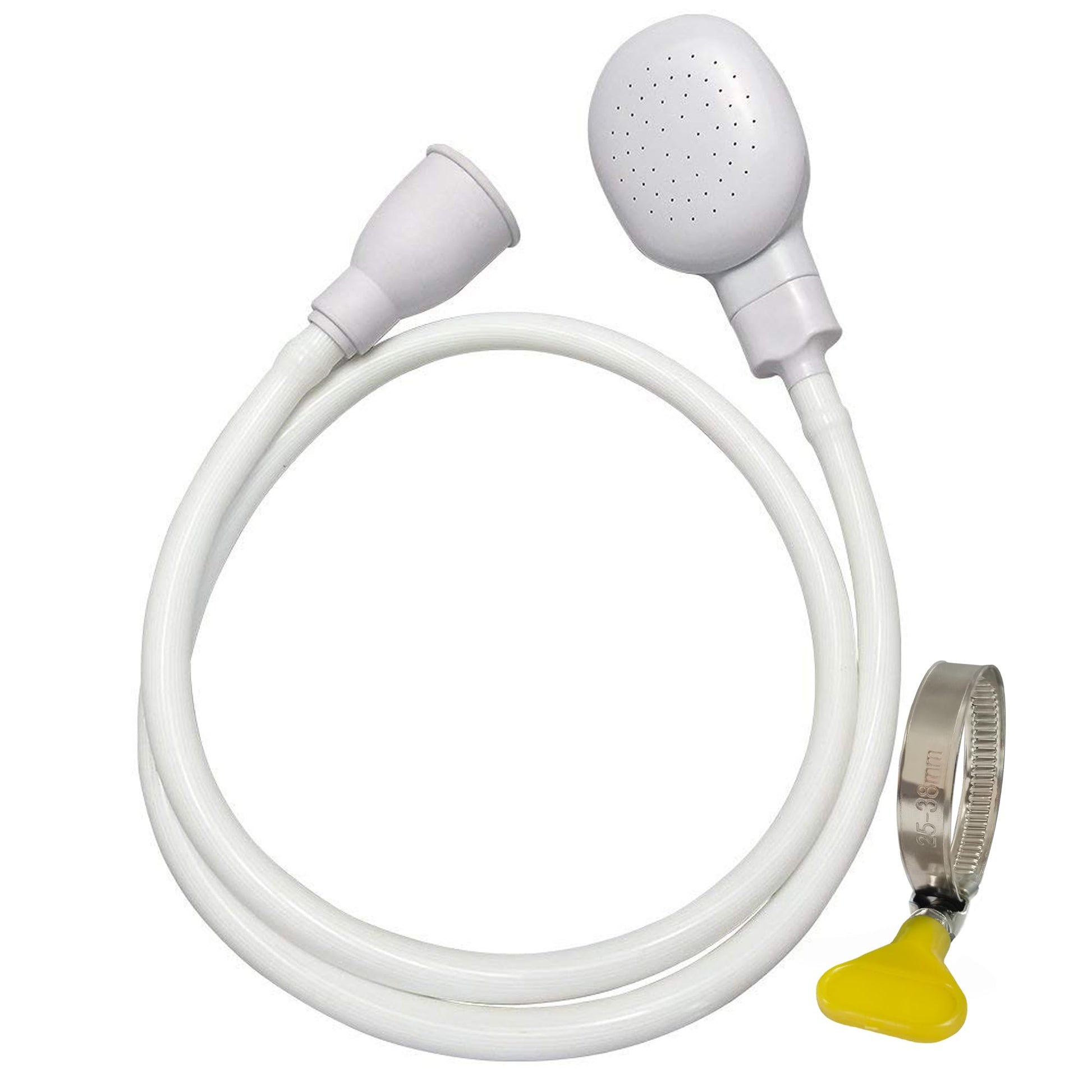 White Smoke U-BCOO Sink Spray Rubber Hose Portable Shampoo Sprayer (1M hose)
