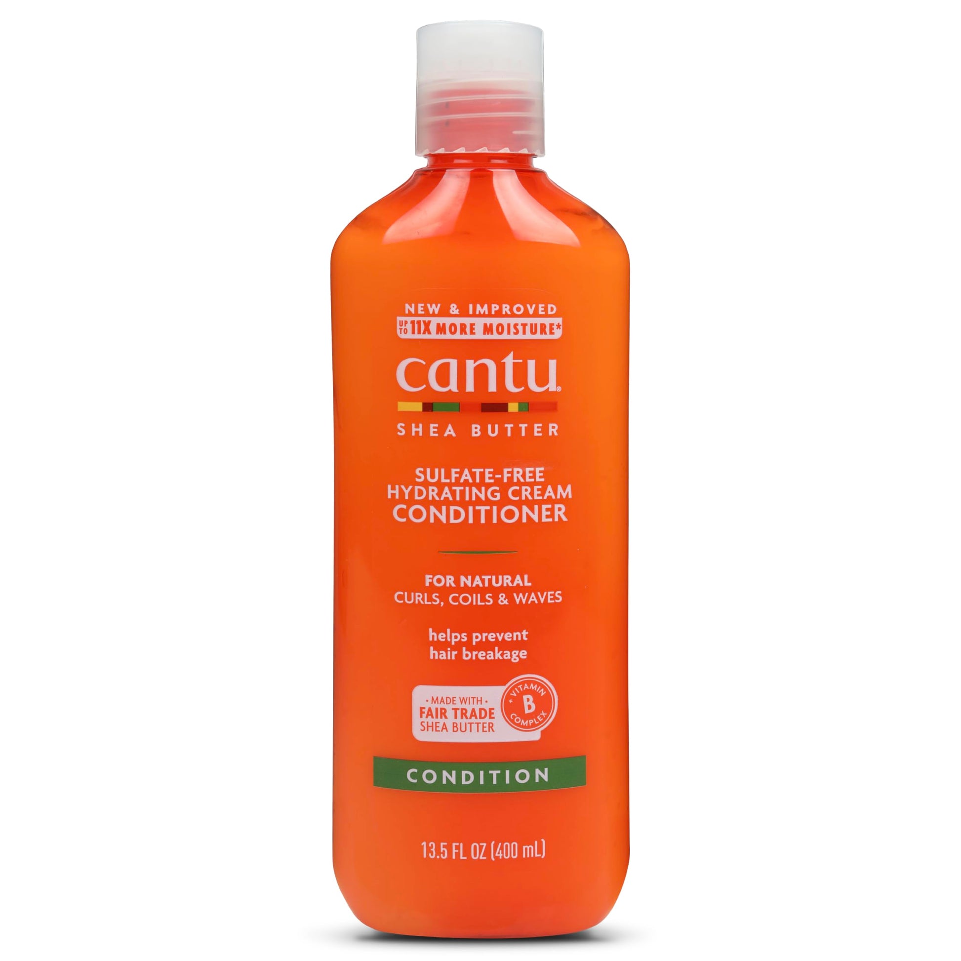White Smoke Cantu Shea Butter for Natural Hair Hydrating Cream Conditioner, 13.5 Ounce (07532-12/3EU)