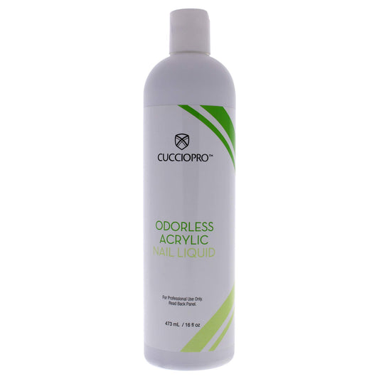 Dark Gray Cuccio Pro Odorless Acrylic Nail Liquid 16 Oz