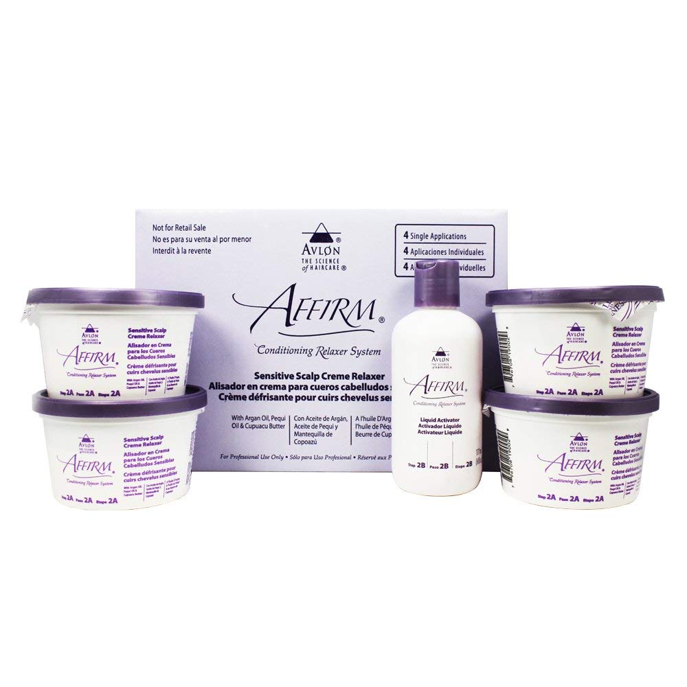 White Smoke Affirm Relaxer Kit 4 Applications