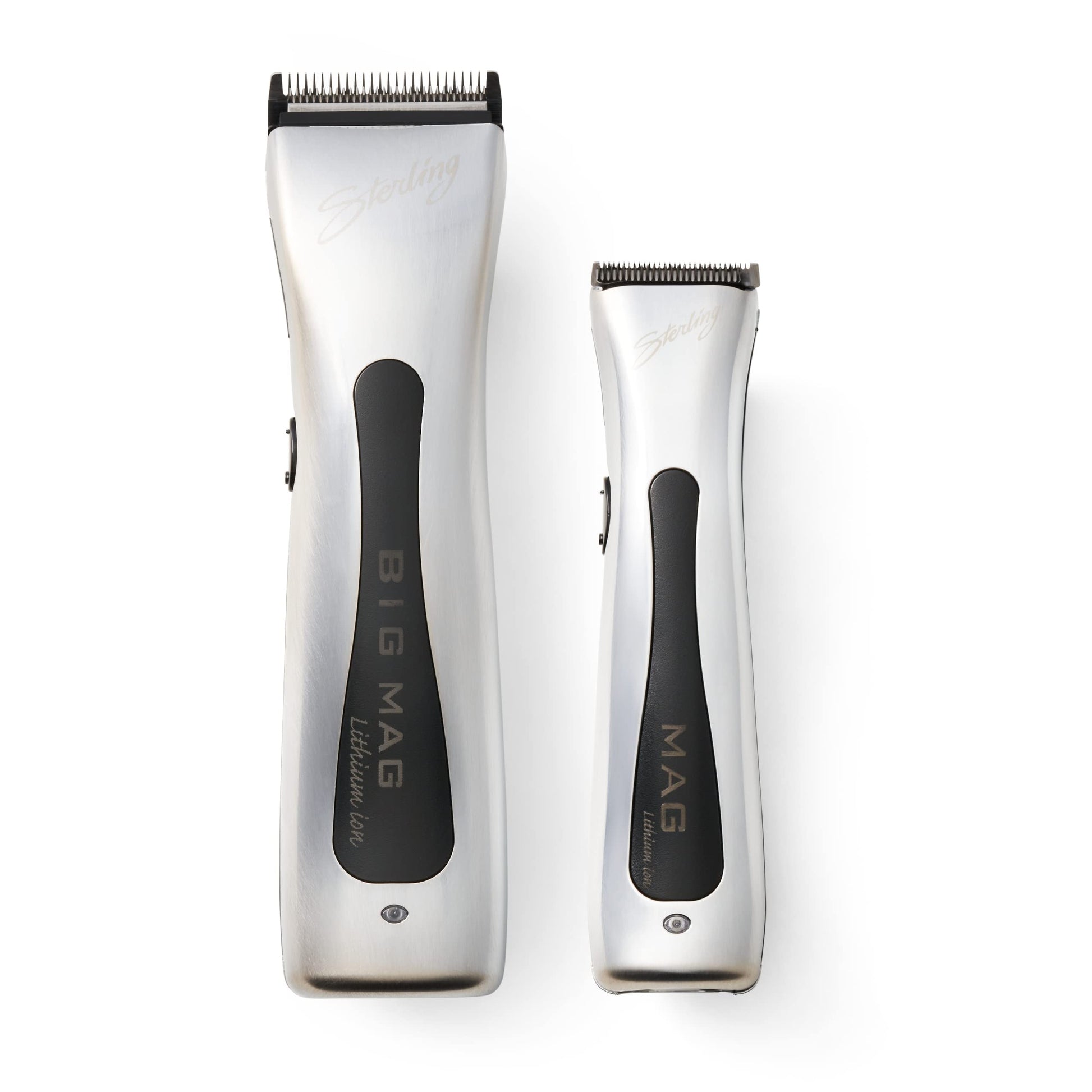 White Smoke Wahl Professional - Sterling Big Mag Cordless Clipper and Sterling Mag Hair Trimmer Set - Salon-Quality Electric Hair Cutting Tools for Men and Women