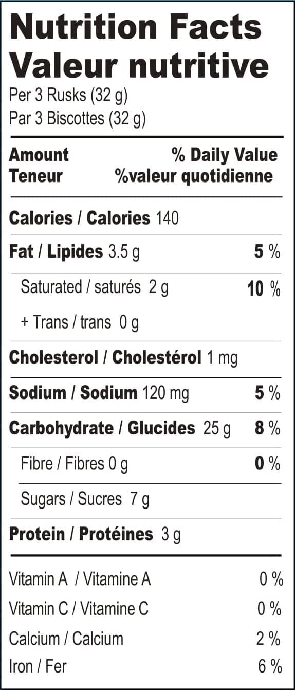 White Smoke Britannia Toastea Milk Rusk 19.75oz (560g) - Biscotte Au Lait Crispy, Crunchy Tea Moments Breakfast & Time Snacks Halal and Suitable for Vegetarians (Pack of 2)