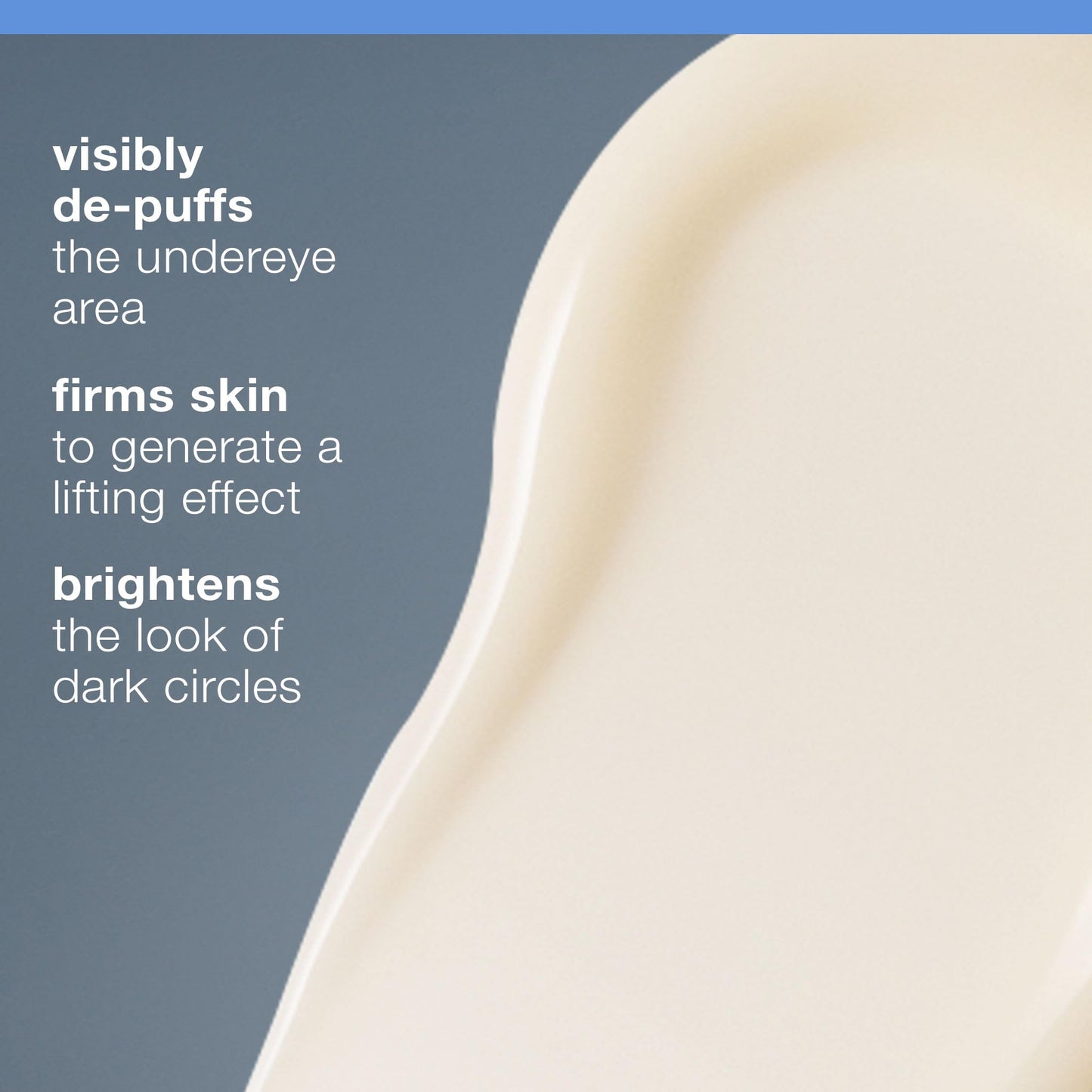 Antique White Dermalogica Stress Positive Eye Lift Mask, Eye Cream with Hyaluronic Acid - Brightens Dark Circles and Visibly De-Puffs the Under-Eye Area