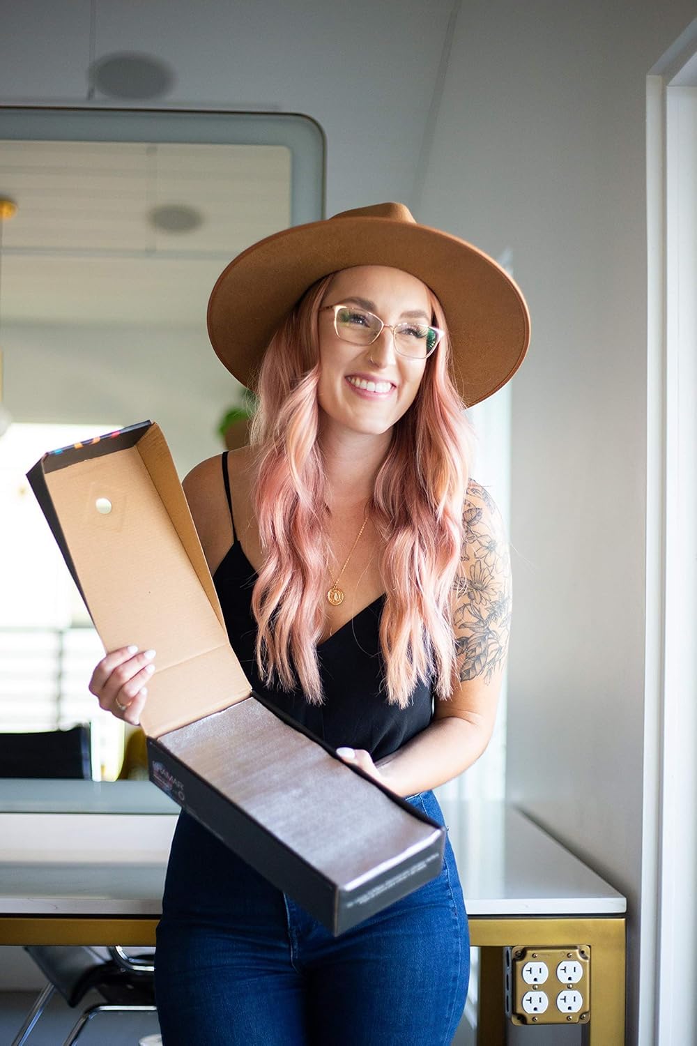 Dim Gray FRAMAR 5x12 Silver Embossed Pre Cut Hair Foils For Highlighting – Hair Foil For Hair Highlighting, Highlight Foils For Hair, Non Slip - 500 Foil Sheets