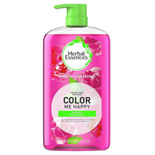 White Smoke Herbal Essences Shampoo for Colored Hair, Paraben-Free, Color Me Happy, 29.2 fl oz