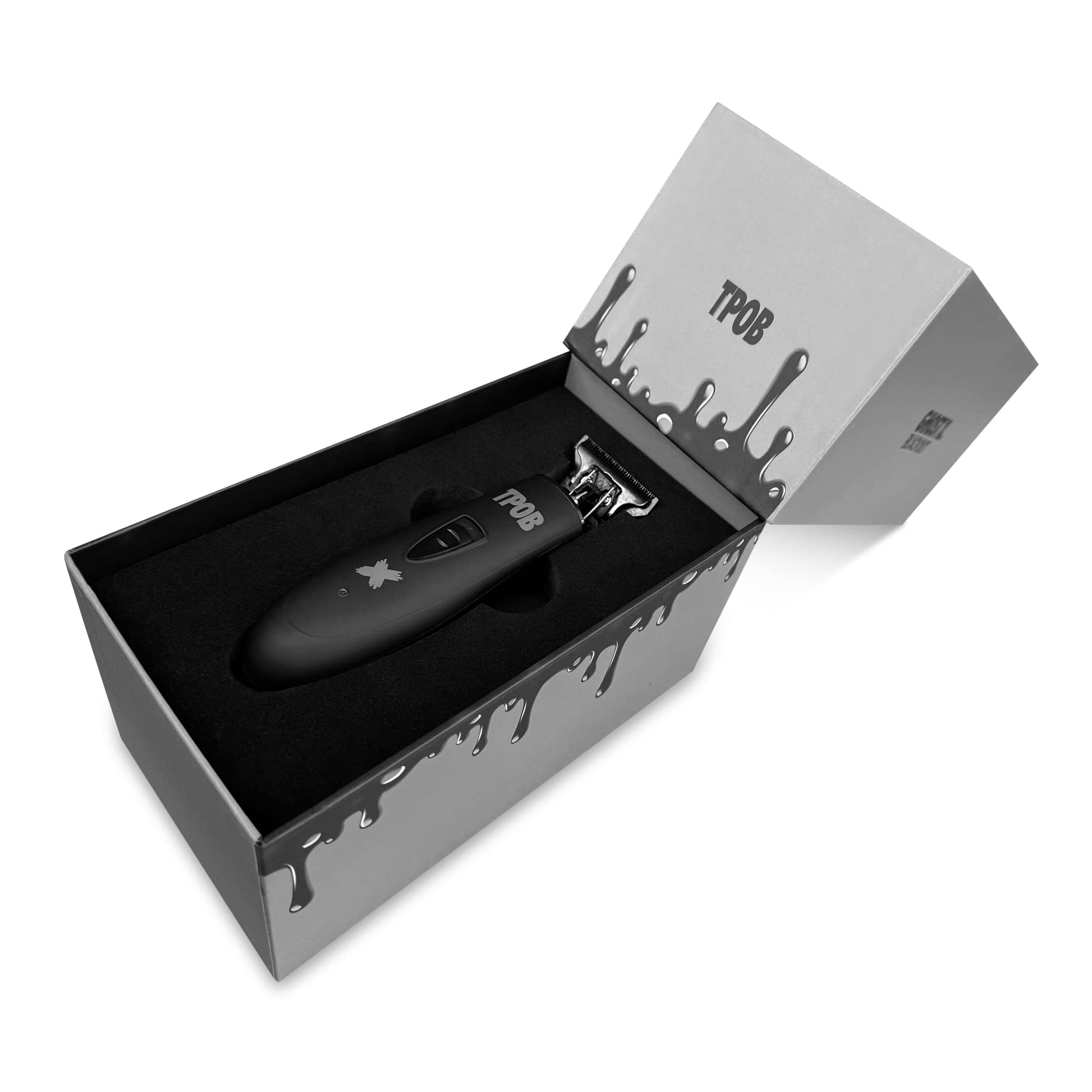 White Smoke TPOB Ghost X Beard Trimmer Hair Clippers for Men, Professional Hair T-Blade Trimmer Cordless Rechargeable Edgers Clippers Electric Beard Shaver (Ghost X Blackout)