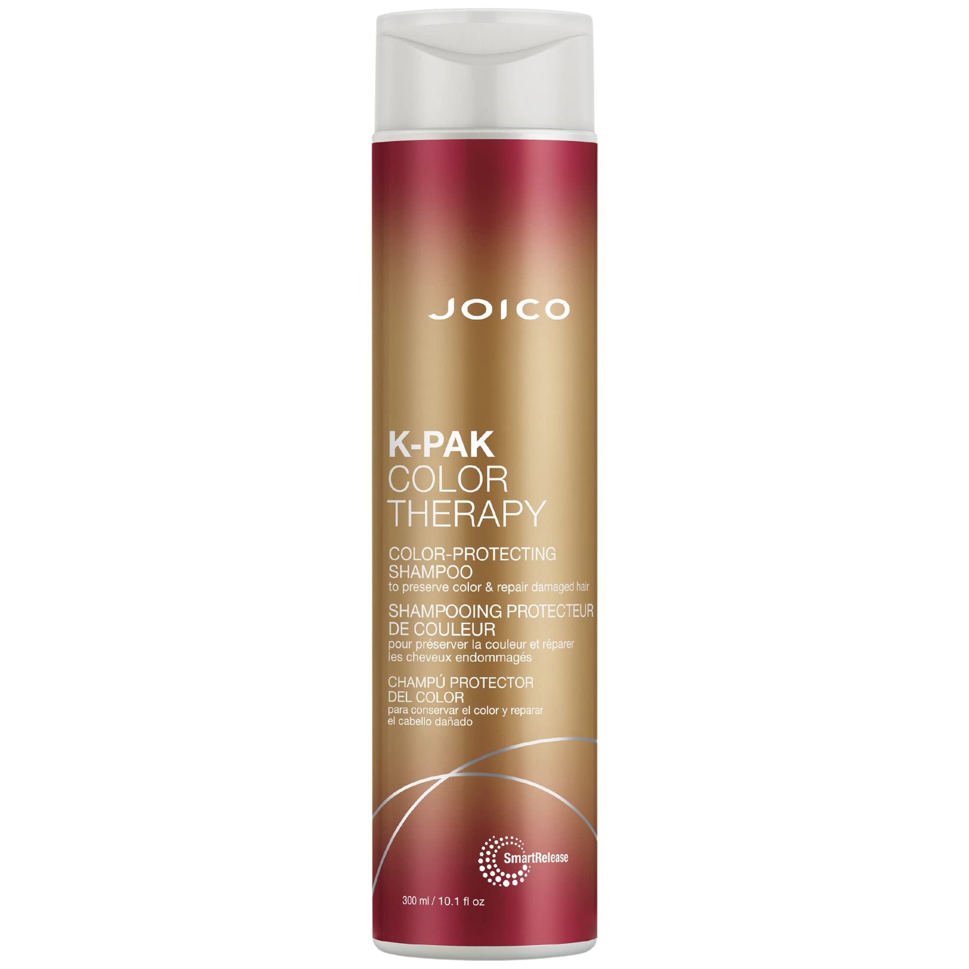 Dim Gray Joico K-PAK Color Therapy Color-Protecting Shampoo | For Color-Treated Hair | Boost Shine | Improve Elasticity | Repair Breakage | Rebuild Damaged Hair | With Keratin & Argan Oil | 10.1 Fl Oz