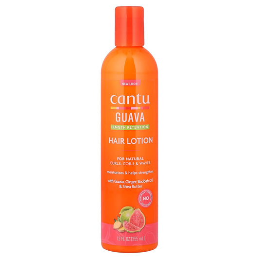 White Smoke Cantu Guava & Ginger Hair Lotion, 12 fl oz (354 ml)