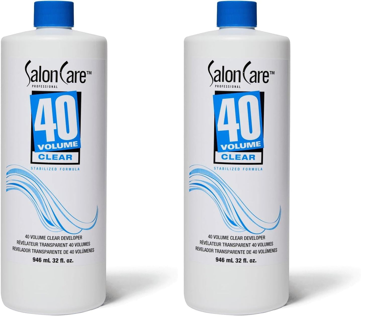 White Smoke Salon Care 40 Volume Clear Developer 32 Oz (Pack of 2)