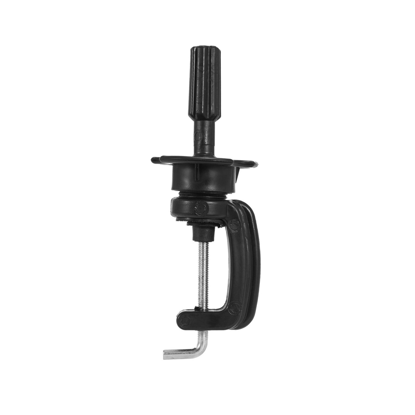 White Smoke Headstar Mannequin Head 26-28'' Synthetic Fiber Hair Styling Training Head Manikin Cosmetology Doll Head with Clamp Holder (Black)