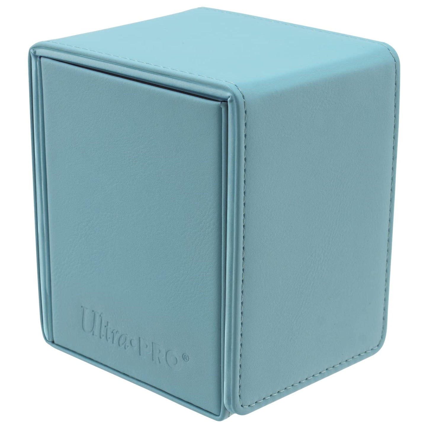 Light Slate Gray Ultra Pro ULP15925 Vivid Alcove Flip Deck Box, Light Blue