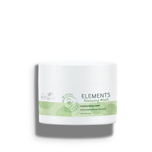 Lavender Wella Professionals Elements Renewing Moisturizing Mask with Aloe Vera | Gentle for All Hair Types | Without Sulfate & Silicone | 5.07 Fl Oz