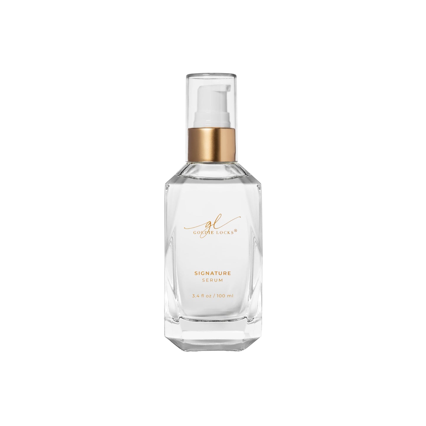 Lavender Goldie Locks Signature Hair Serum - Anti-Frizz and Humidity Control - Lightweight Shine Enhancer - Safe for Extensions and Color-Treated Hair - Protein-Free - 3.4 fl oz