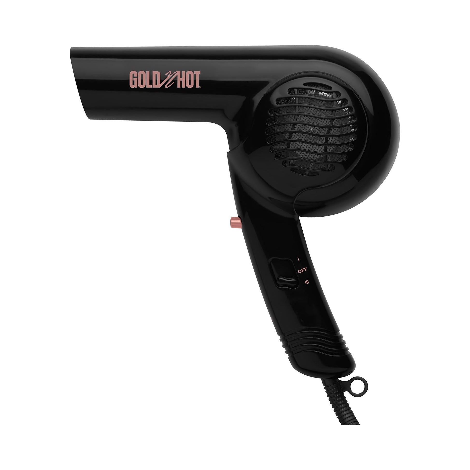 White Smoke Gold N Hot Professional 1875-Watt Dryer with Styling Pik (GO-GH2274)