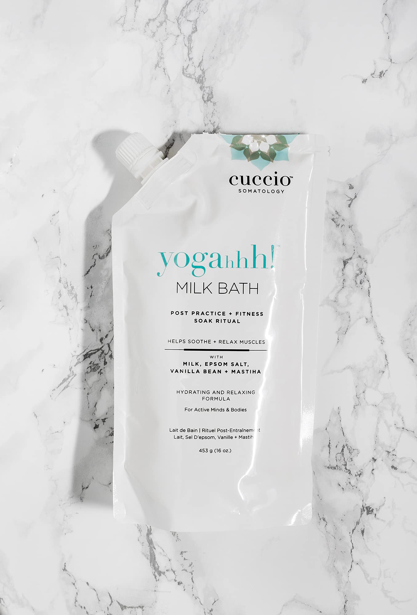 Light Gray cuccio SOMATOLOGY Yogahhh Milk Bath, White (I0098650)
