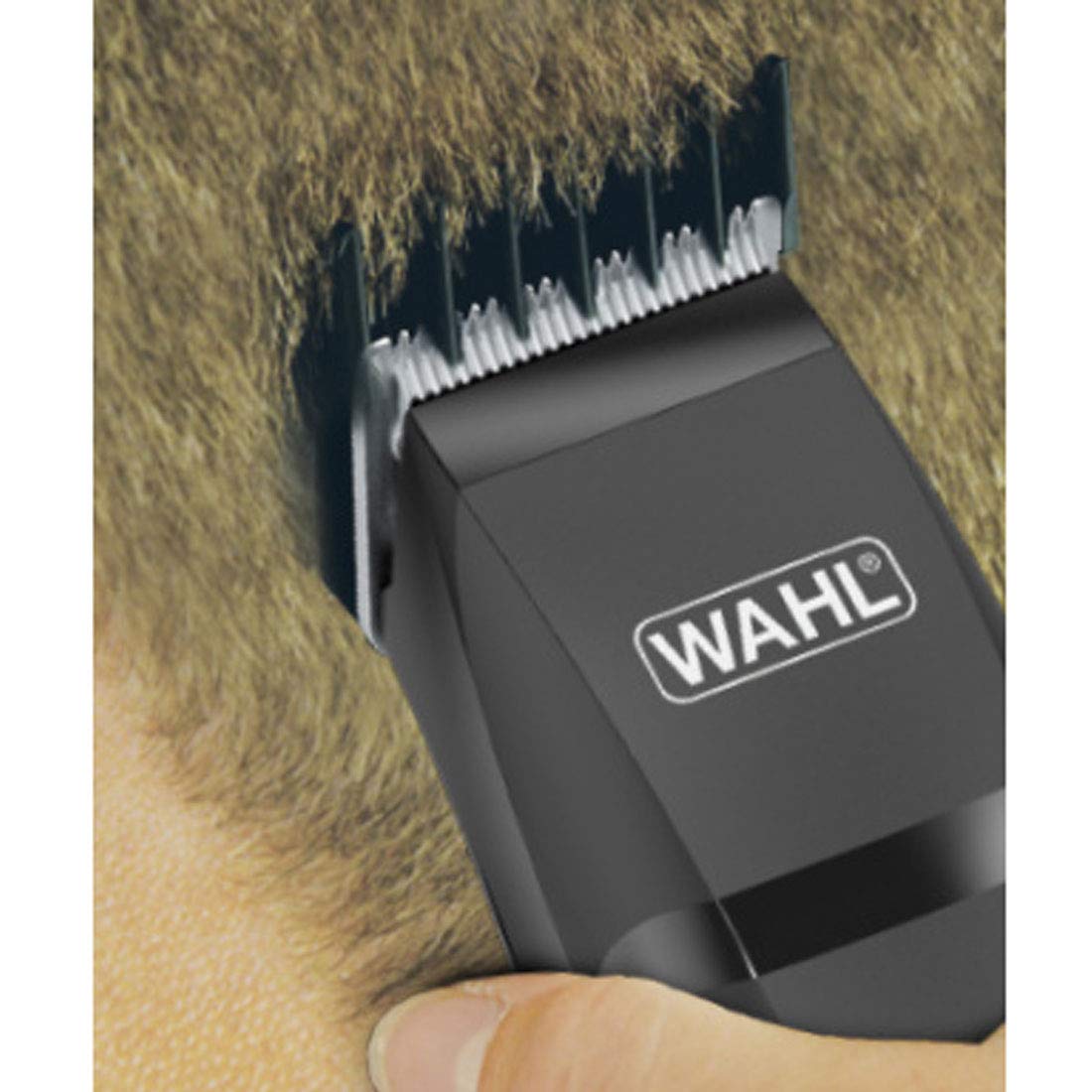 Dark Slate Gray Wahl Clipper Corp Pro 14 Piece Styling Kit with Hair Clipper and Beard Trimmer for Total Body Grooming - Model 79450, Chrome